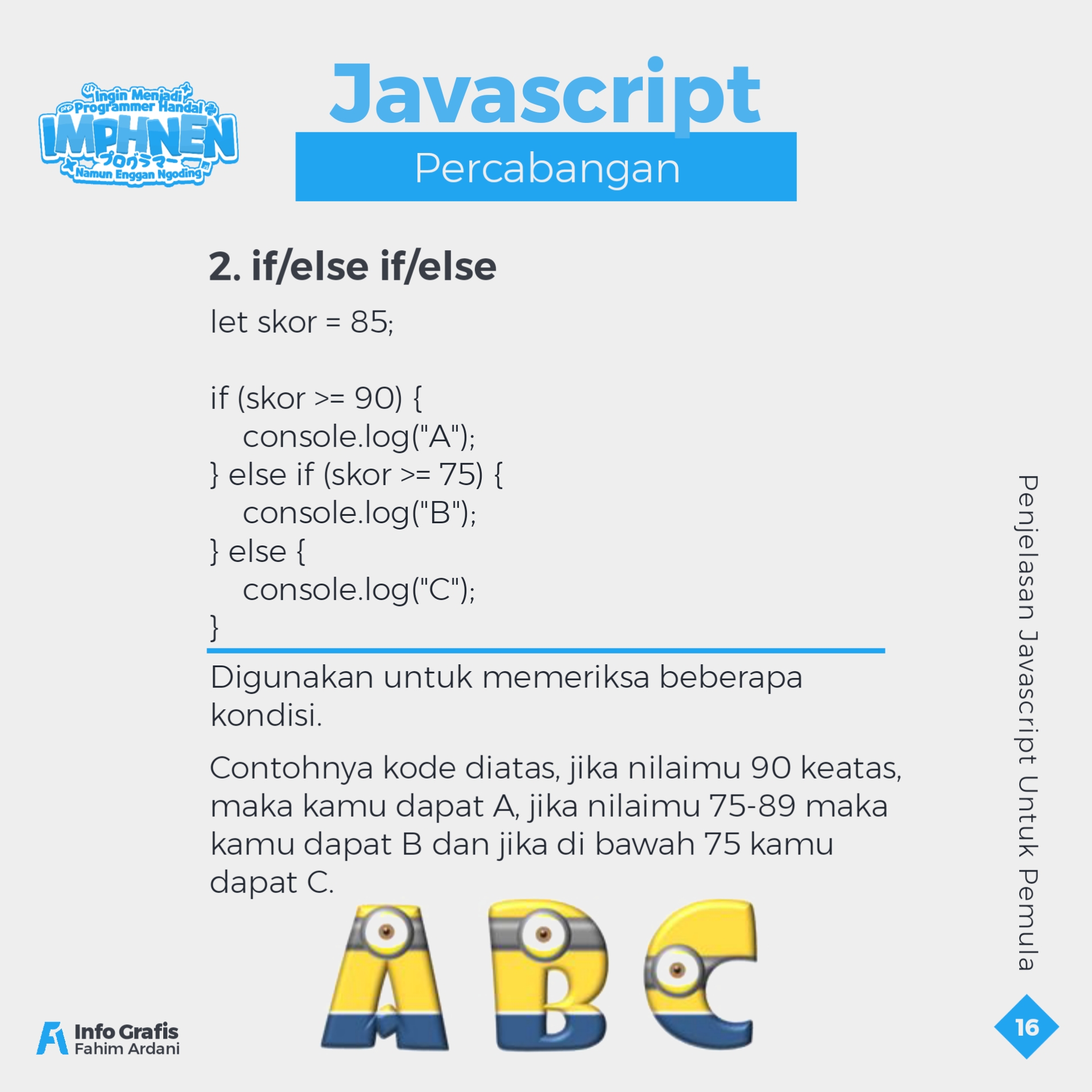 Penjelasan Javascript part 1
